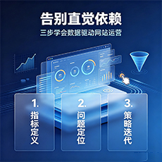 随州建站-告别直觉依赖：三步学会数据驱动网站运营