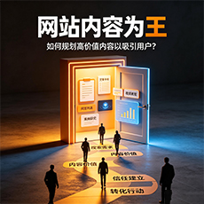 广水建站-网站内容为王：如何规划高价值内容以吸引用户？