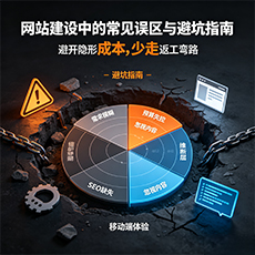 随州建站-网站建设中的常见误区与避坑指南