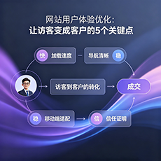 曾都建站-网站用户体验优化：让访客变成客户的5个关键点